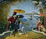 Michael Cheval Dream Flood in Fairyland painting
